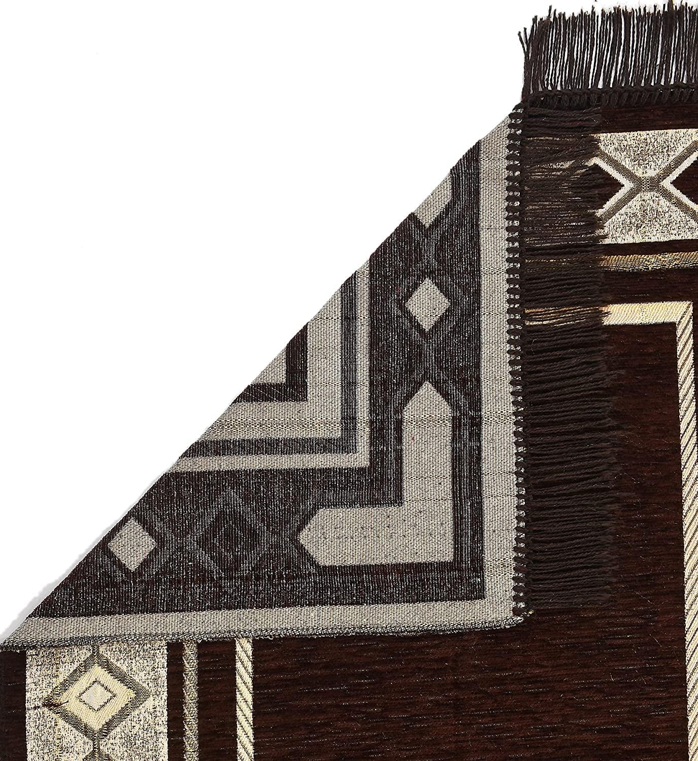 Velvet Prayer Mat - Meditation & Pooja Rug -3