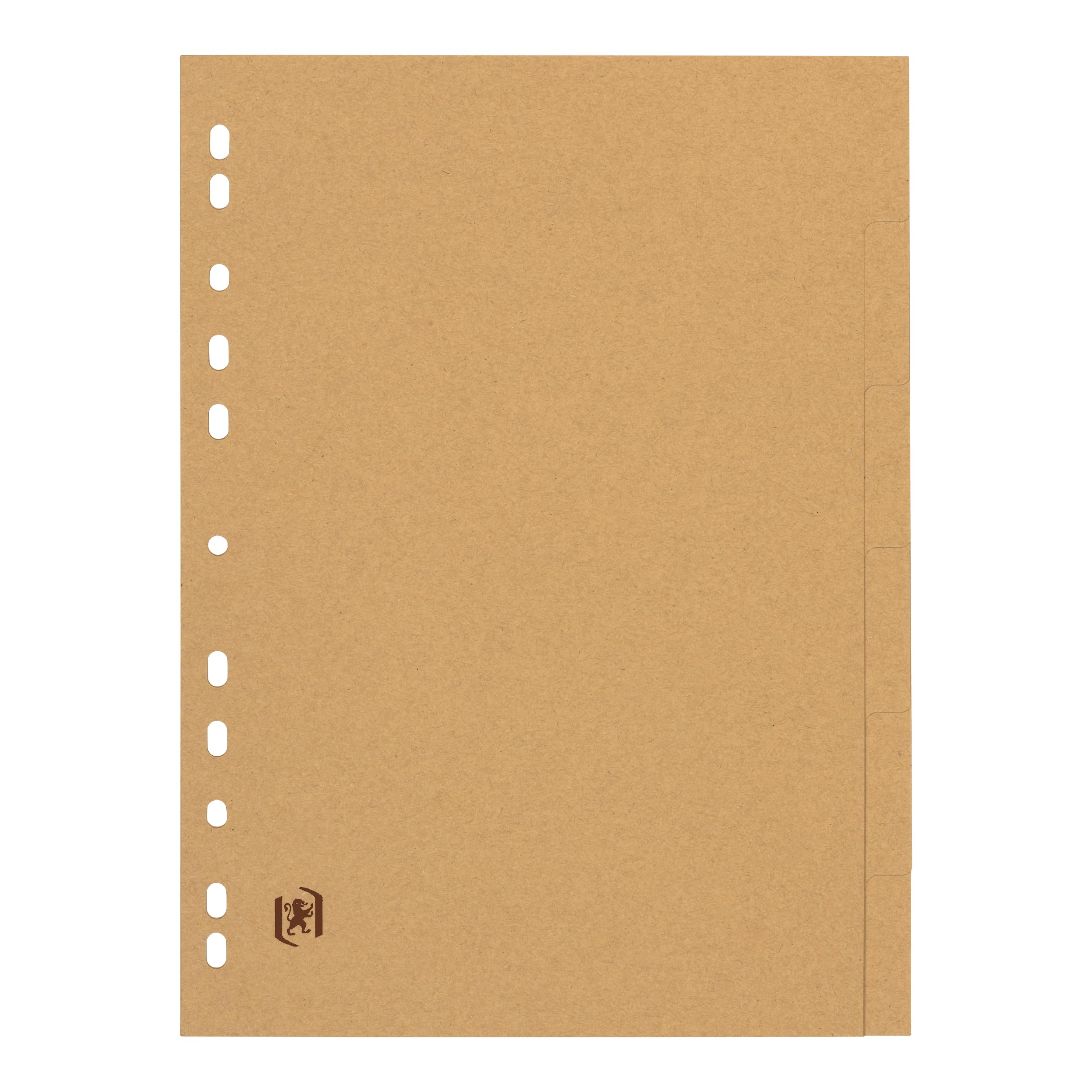 Intercalaires Touareg A4 en Carton Recyclé - 20 Lots Beige Naturel