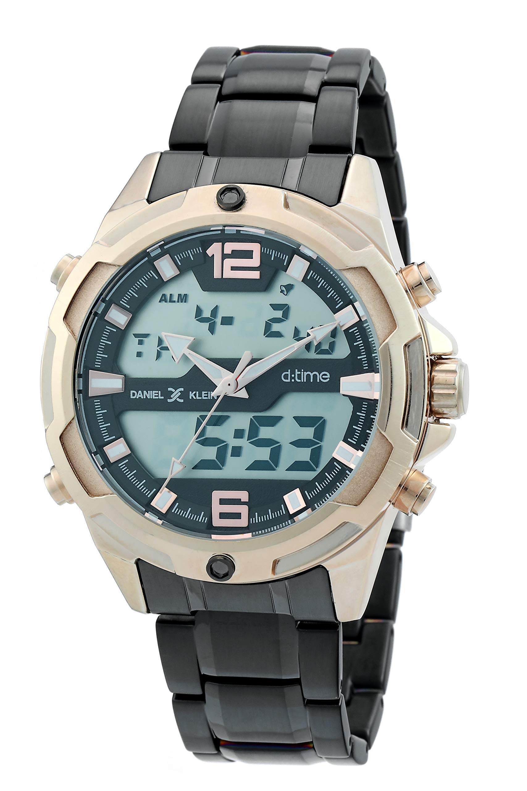 Daniel Klein Analog Gunmetal Dial Mens Watch-DK.1.12355-4 (B0828ZJHXB) Amazon Price History, Amazon Price Tracker