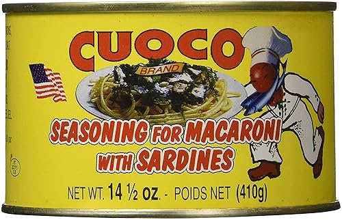Miniatura 1 de Cuoco Condimento para Macoroni, Pasta con Sarde, 14.5 onzas (paquete de 2) Cuoco Condimento per Pasta con Sarde