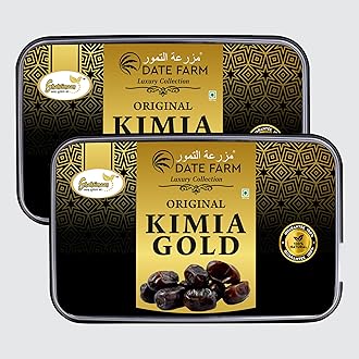 Date Farm Kimia Dates Wet, Original Kimia, 100% Natural, Arabian Dates, Fresh Khajur, Boosts Immunity, No Added Sugar, Gluten-Free, 1 Kg