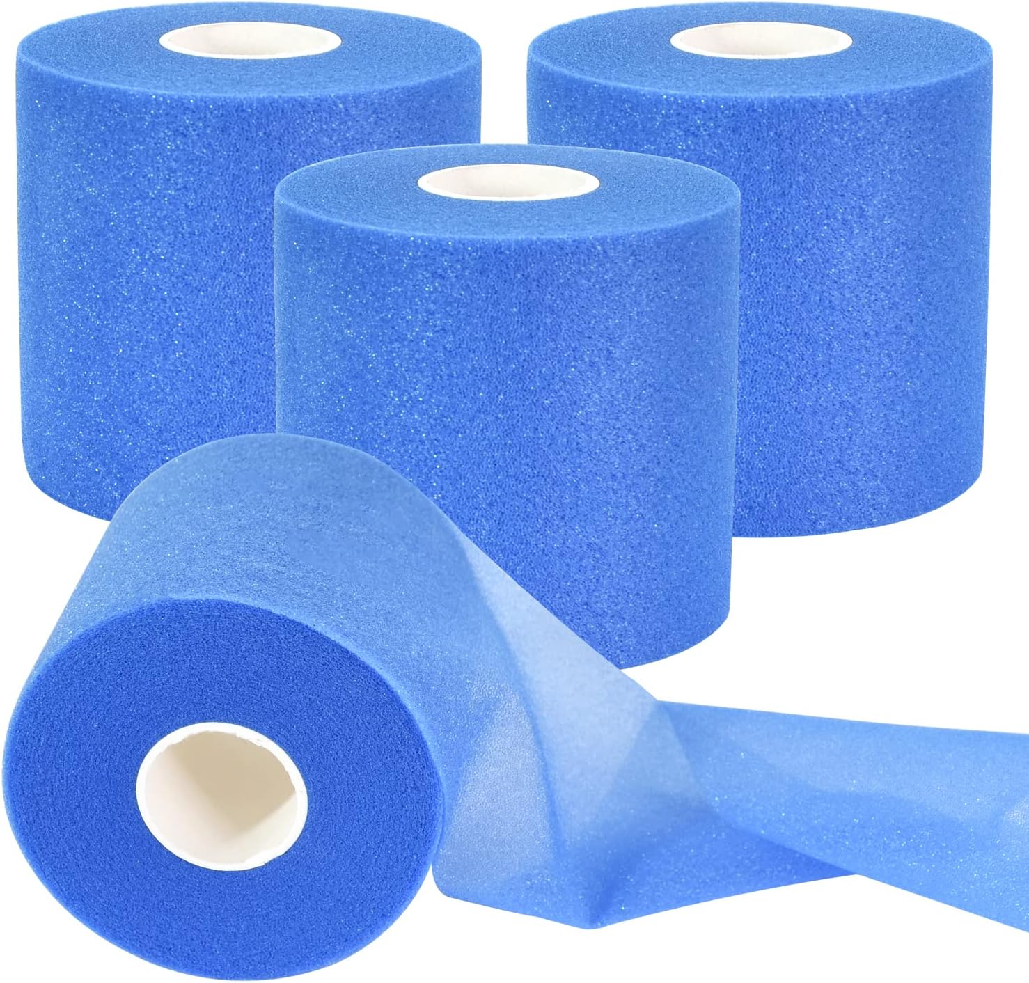 4 Pieces Pre Wrap Tape Athletic Foam Underwrap Sports Tapes for