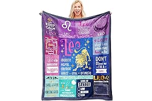 Leo Gifts Blanket: Celestial Embrace for Leo Queens