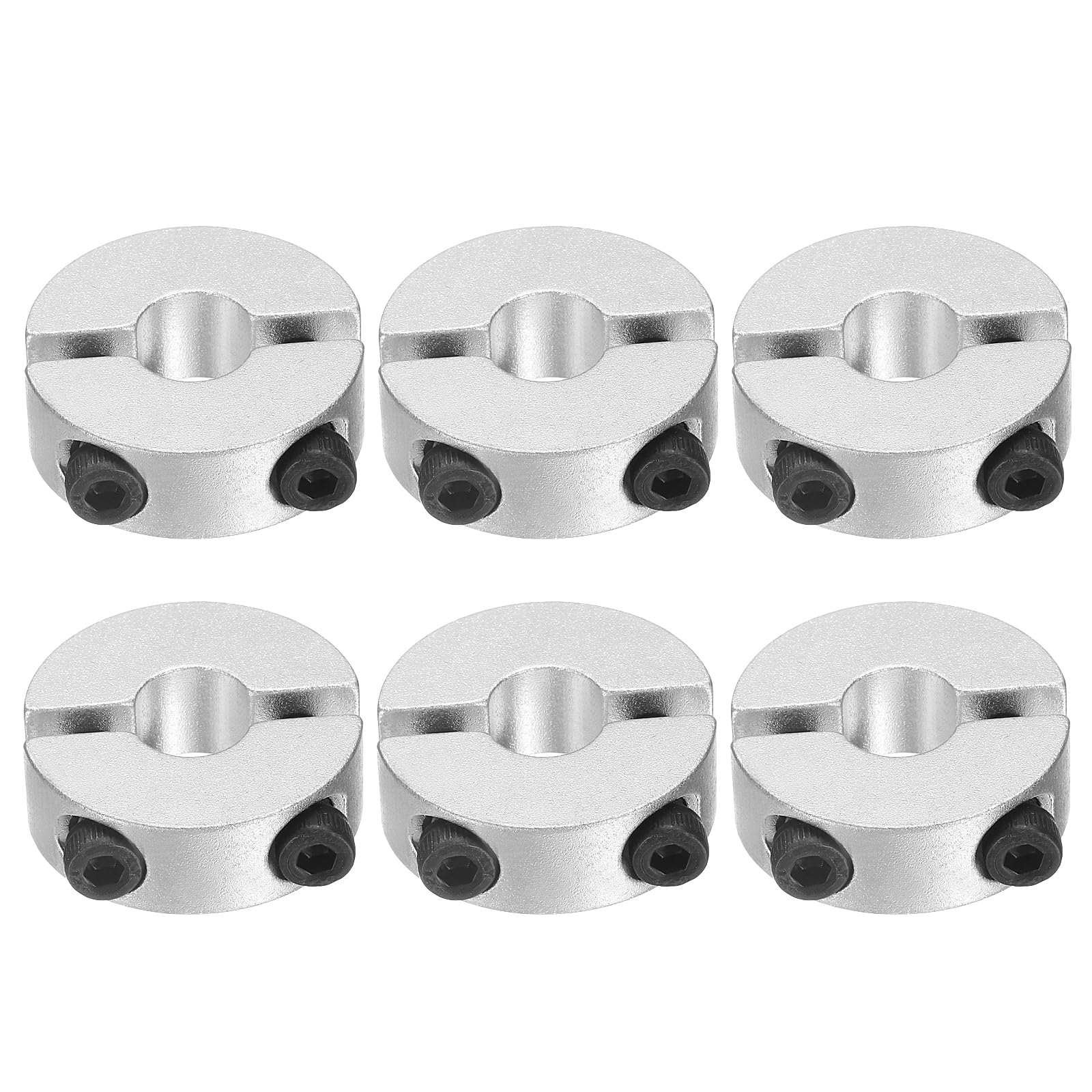 Aluminum Shaft Collars - 8 Pack, Secure Grip -27 Aluminum Shaft Collars - 8 Pack, Secure Grip -27