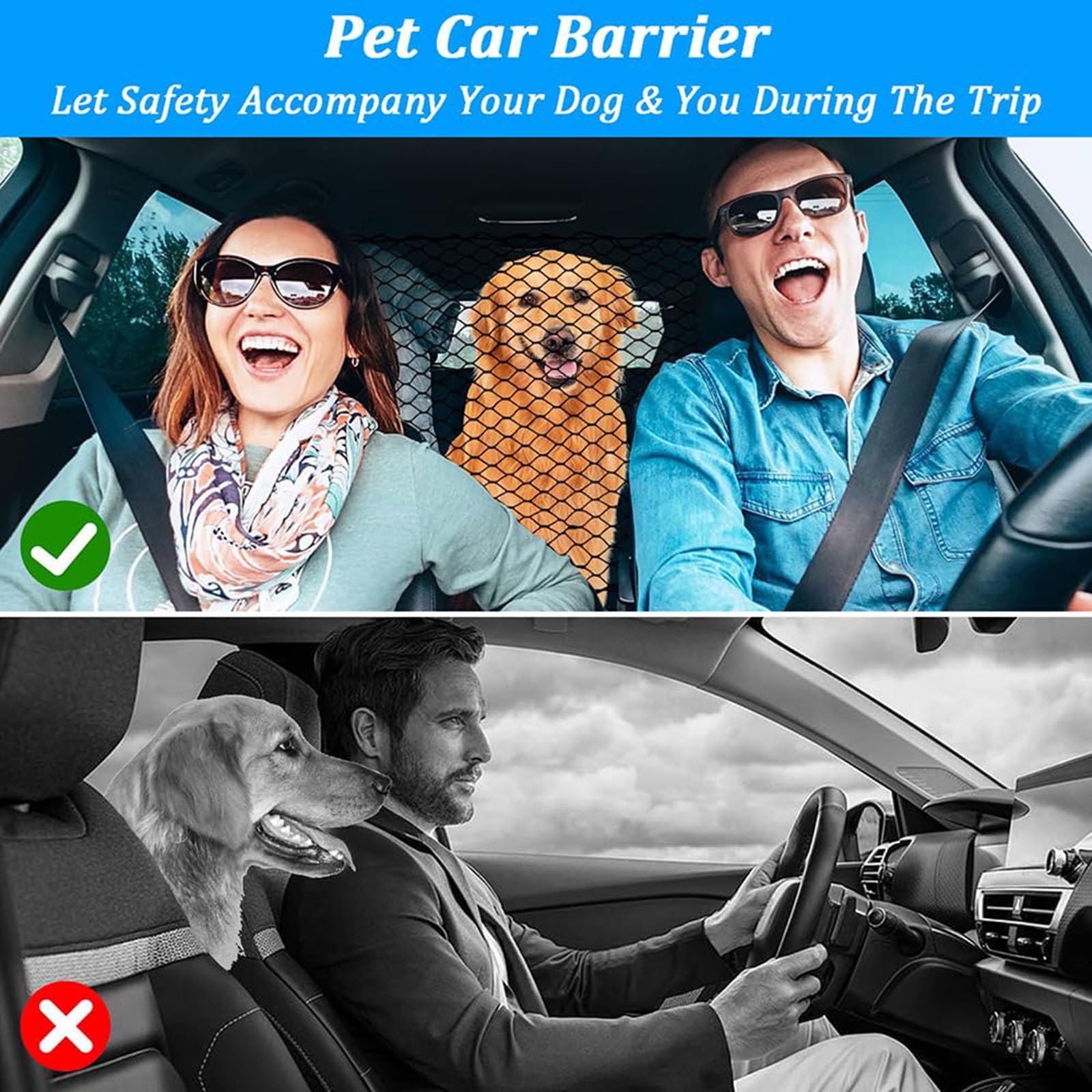 Hundegitter Auto Gepäckraumteiler,Für Ford Tourneo Custom II L1 2023 2024-2026 Trenngitter Schutzgitter Kofferraumgitter Sicherheitsgitter stabil verstellbar