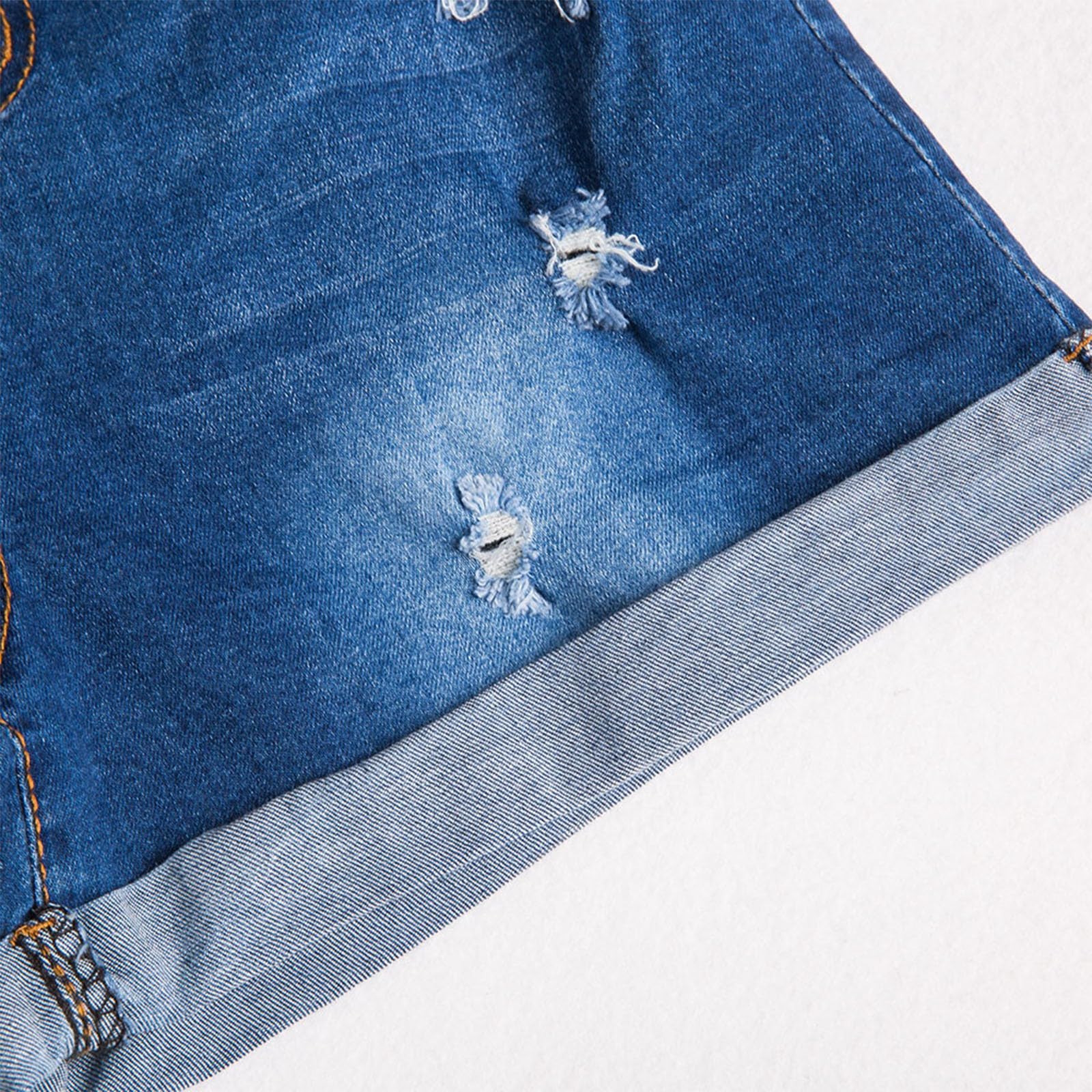 Peto de verano para mujer, pantalones vaqueros cortos, pantalones vaqueros cómodos y elásticos, con correas de hebilla, cómodos, pantalones cortos cargo con tirantes, mono vaquero para mujer