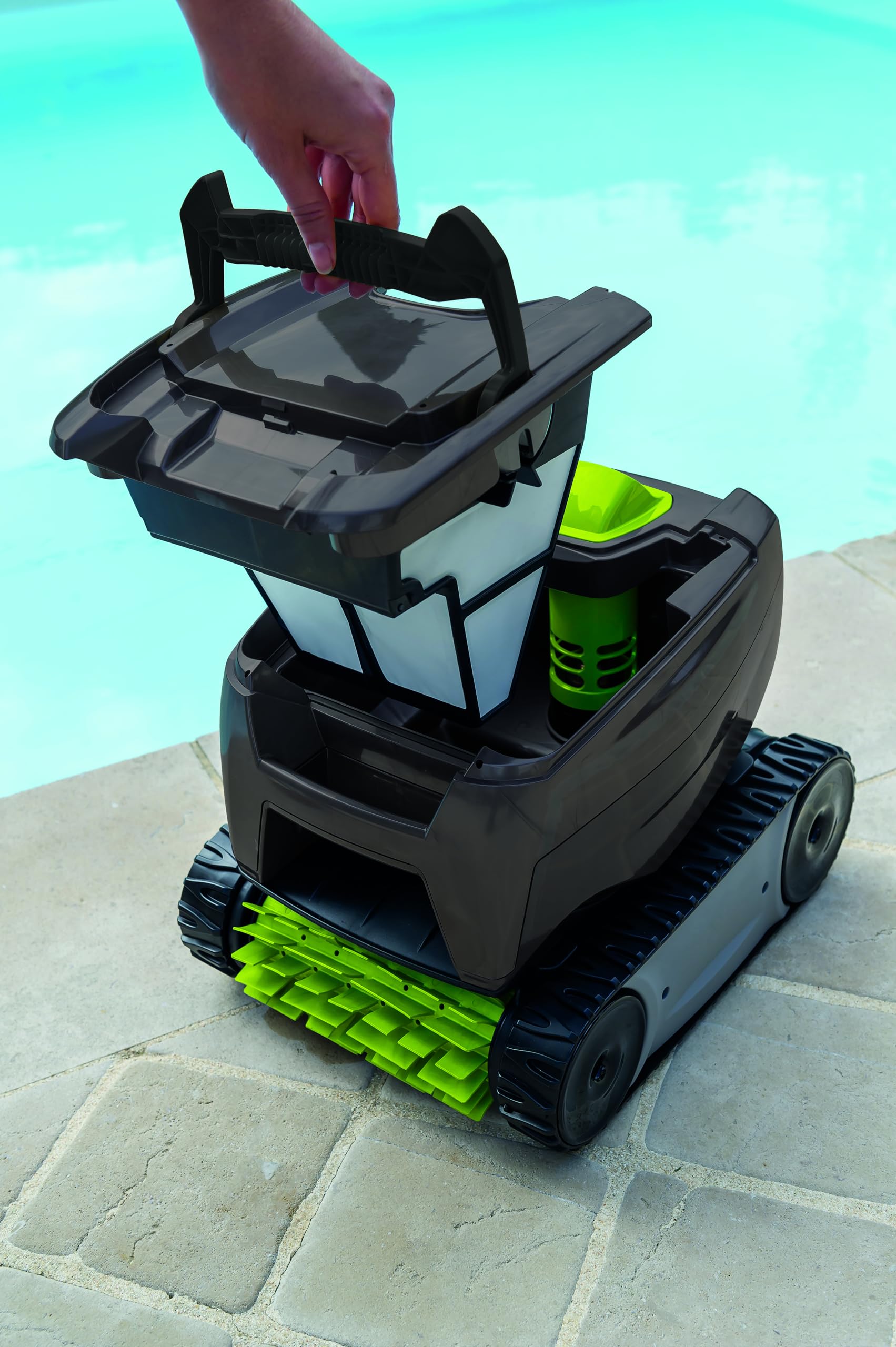 Zodiac Robot Automatico per Piscina TornaX GT 3220, Fondo e Pareti, Rivestimento in Liner/Poliestere/Cemento