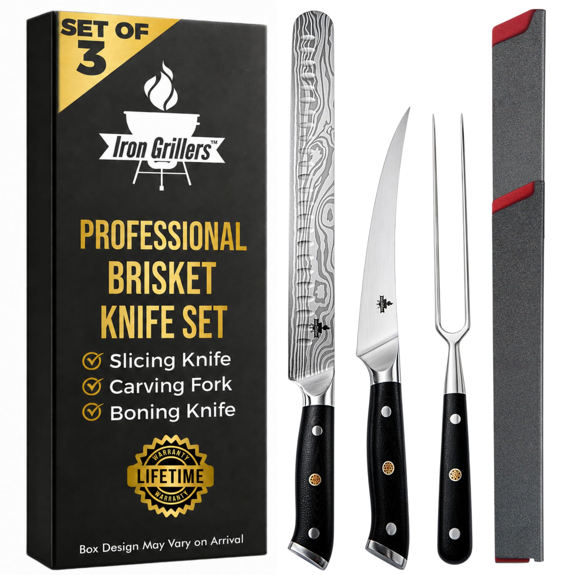Iron Grillers Brisket Knife Set