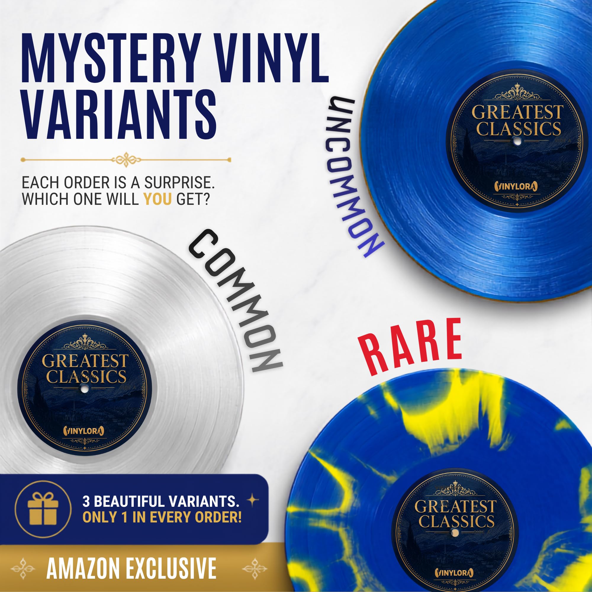 Greatest Classics of All Time Premium | Edizione limitata Mystery Vinyl Color
