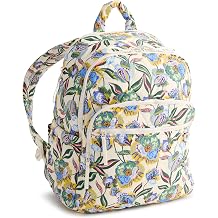 Vera Bradley Women's Featherweight Bancroft Backpack, Beryl Green, One Size