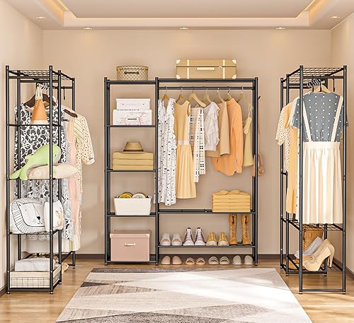 Miniatura 8 de Organizadores de armario y almacenamiento organizador de almacenamiento de 12 cubos para ropa estantes portátiles de bricolaje almacenamiento de