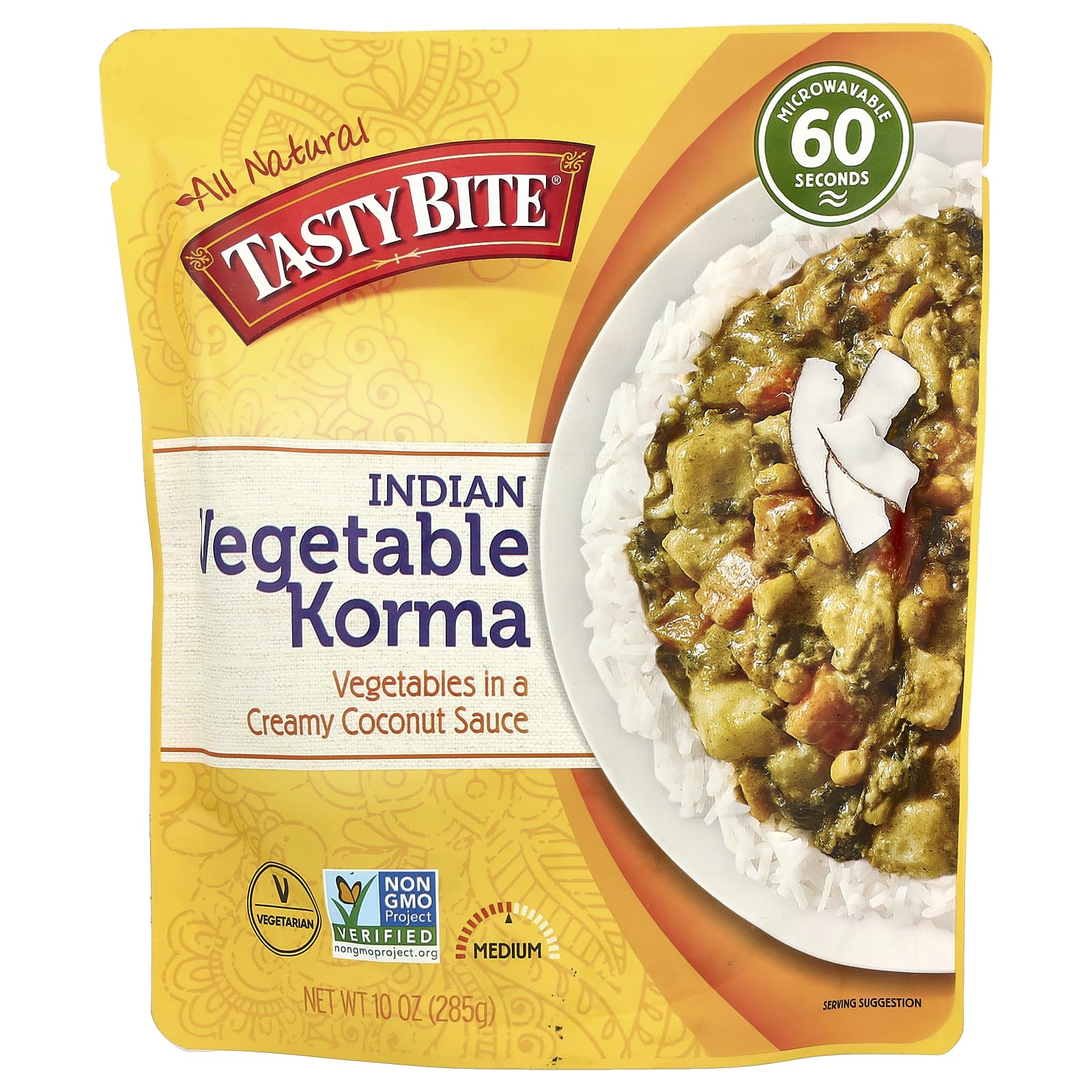 Tasty Bite Entree Korma Vegtbl