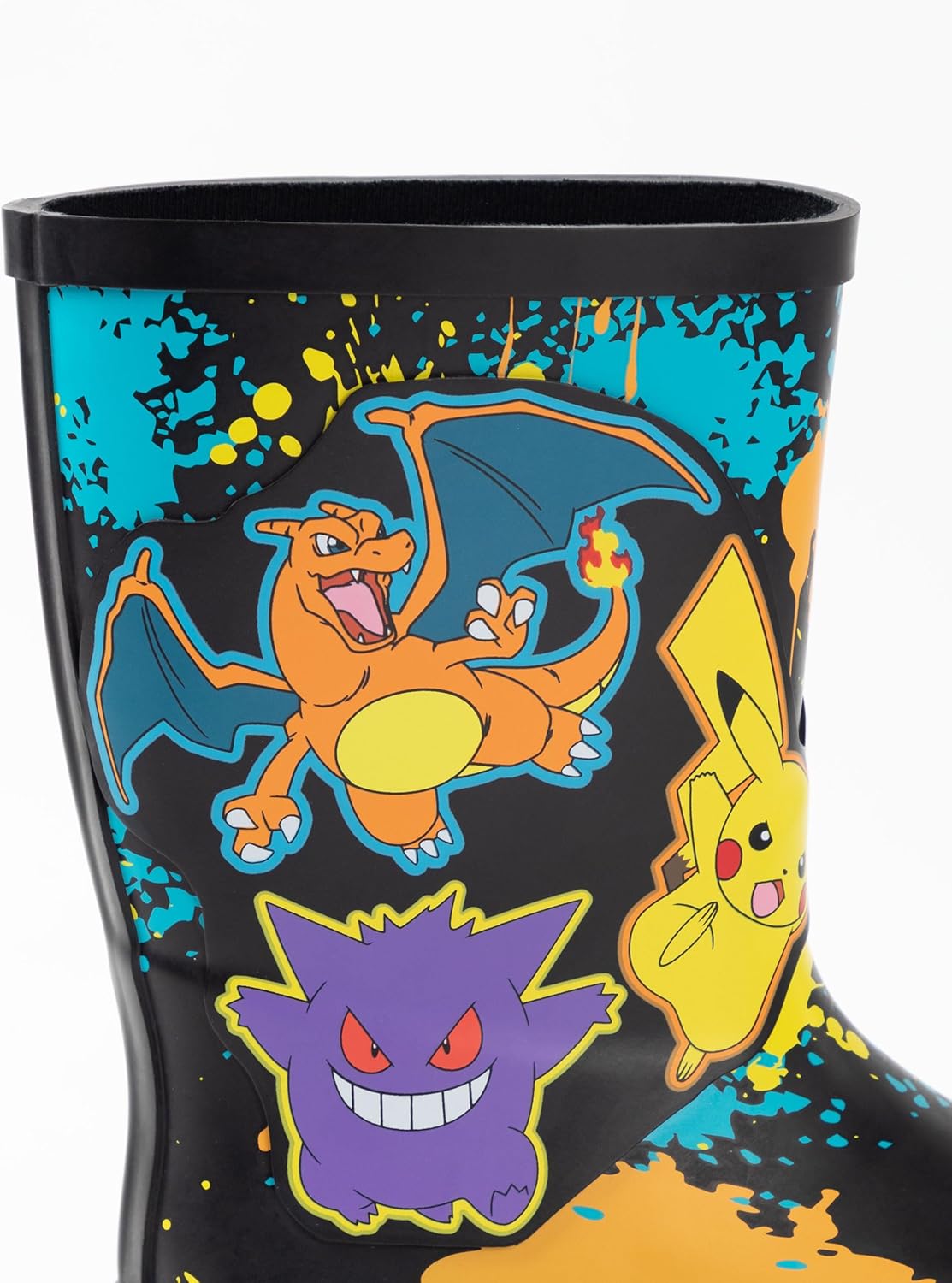 Pokémon Charizard Pikachu Gengar Boys Multicoloured Storm Boots | Pokemon Merch