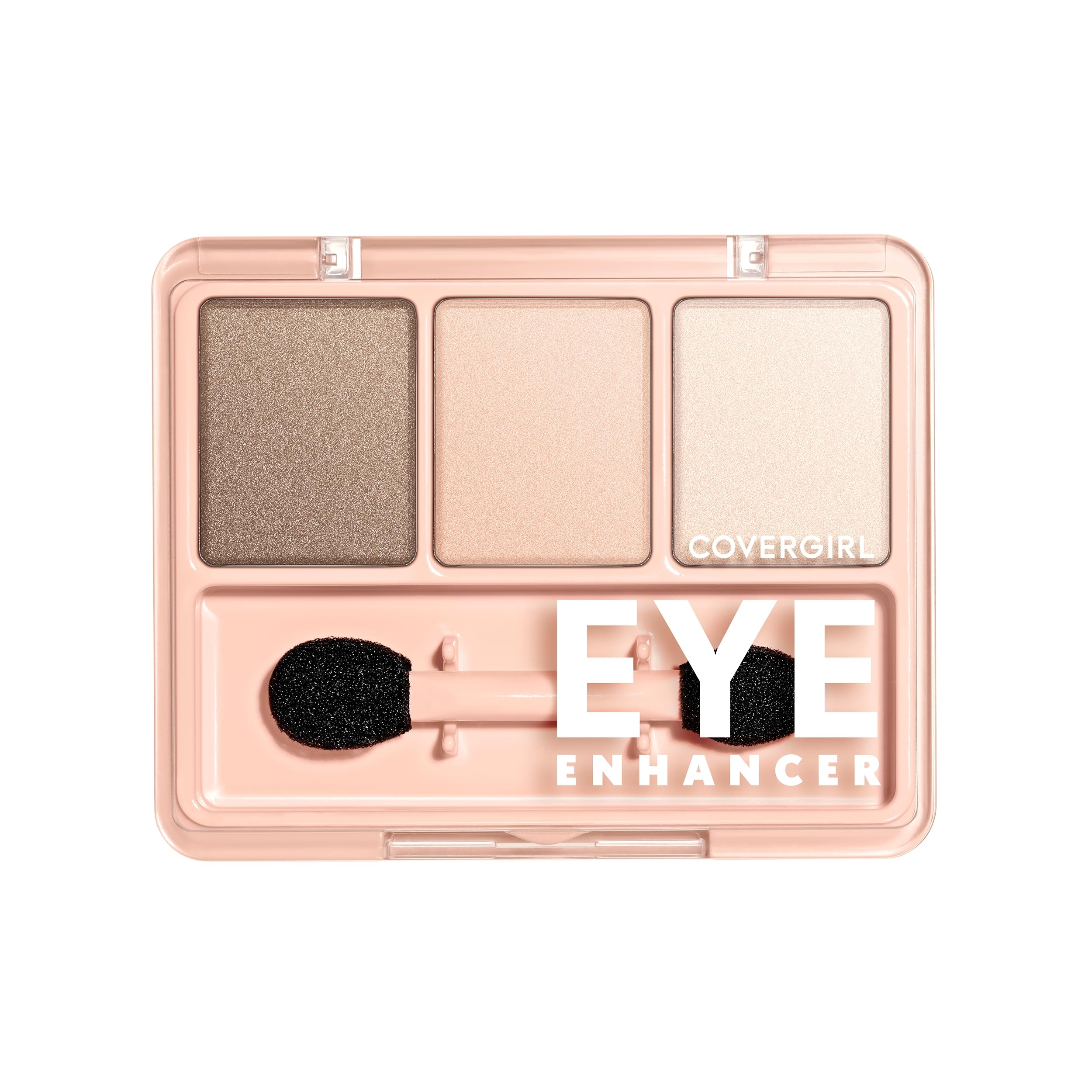 COVERGIRL - Eye Enhancers 3-Kit Eyeshadow, silky, sheer formula, double ended applicator, 100% Cruelty-free