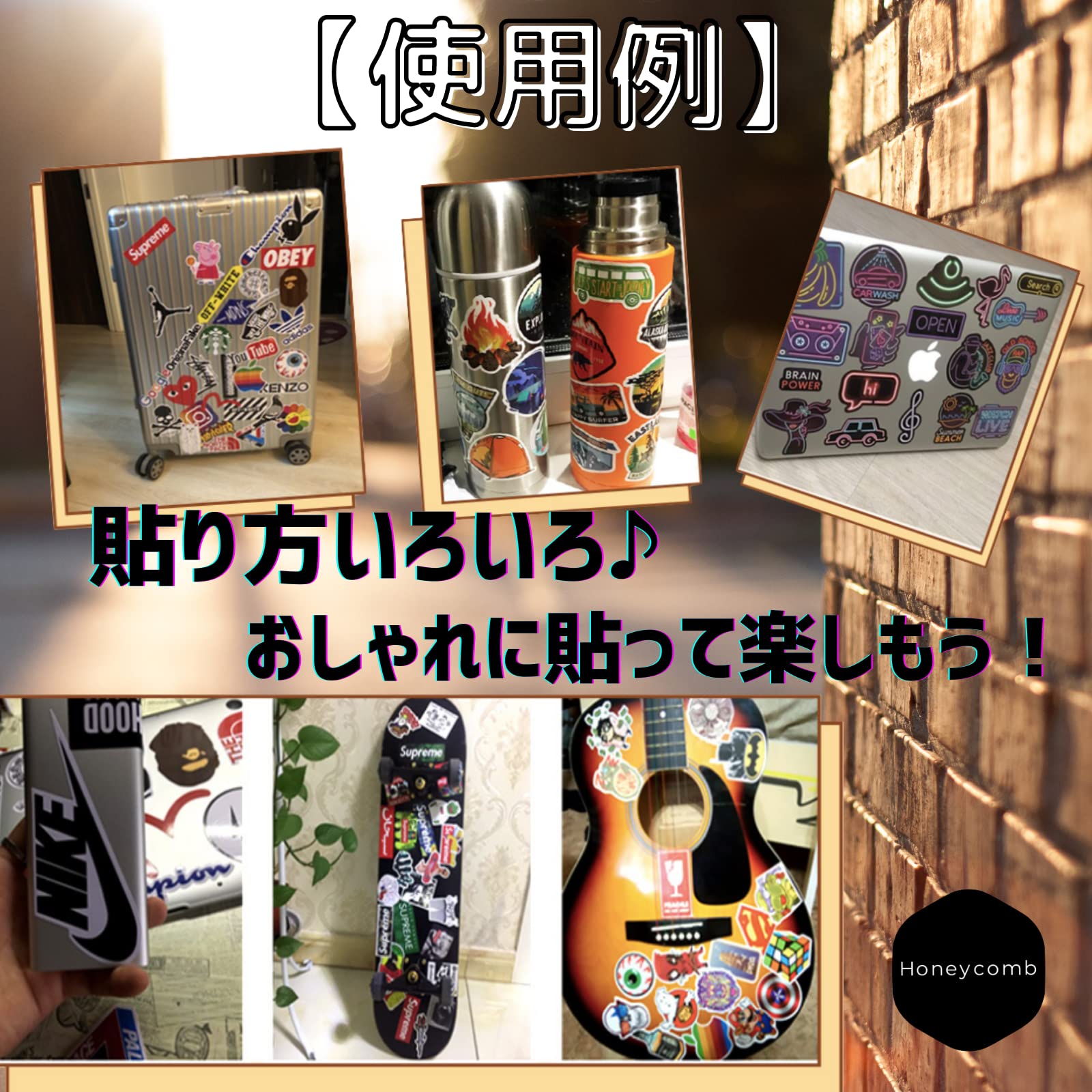 新品未使用　oldmountain kakemono ステッカー付き oldmountain オールドマウンテン ステッカー ネルデザイン