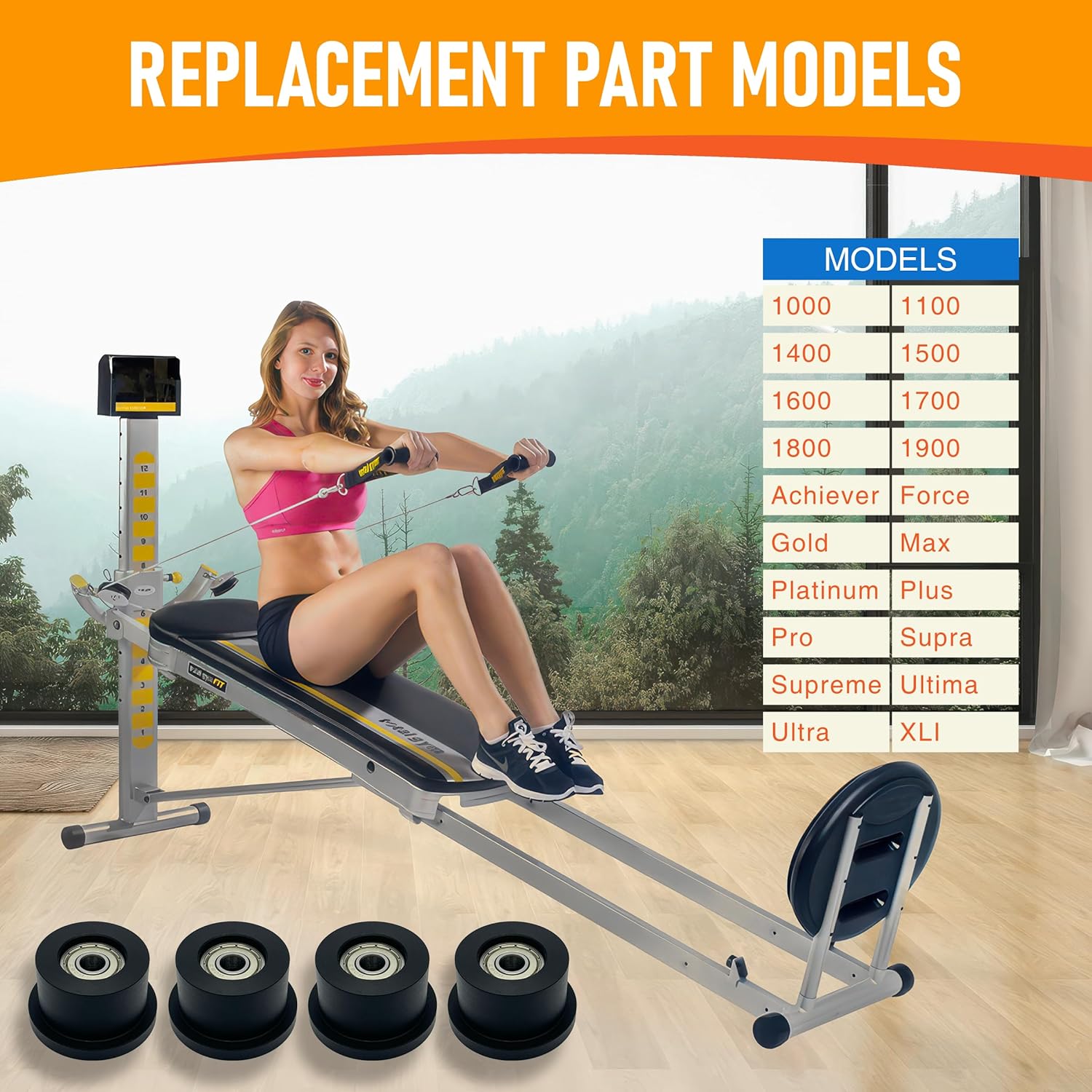 Transform Your Total Gym: Ultimate Replacement Machined Wheels Reviewed