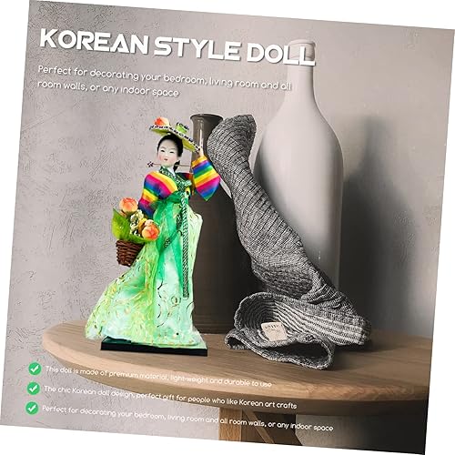 Miniatura 9 de NOLITOY Muñeca coreana Corea del Sur Modelado de Madera