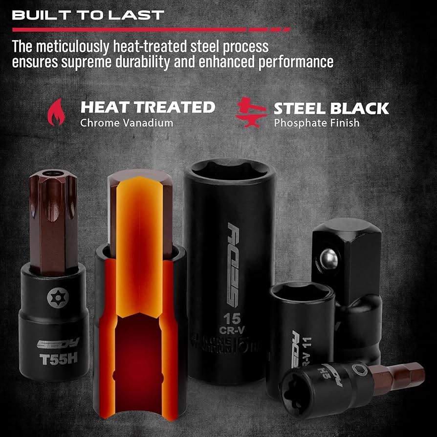 73-Piece Hex Torx Bit Impact Socket-Set, Master Impact Socket Set