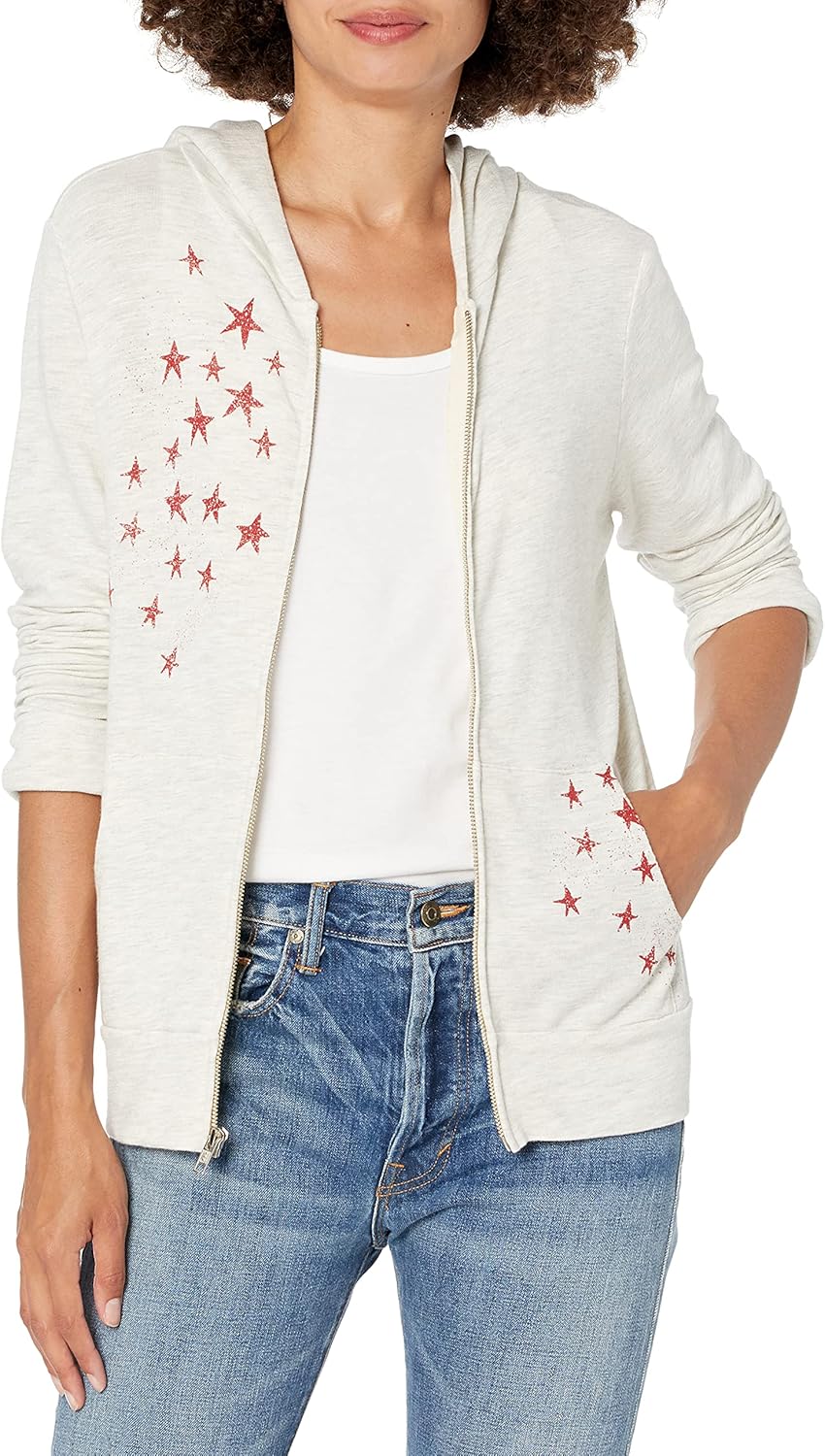 monrow star sweatshirt