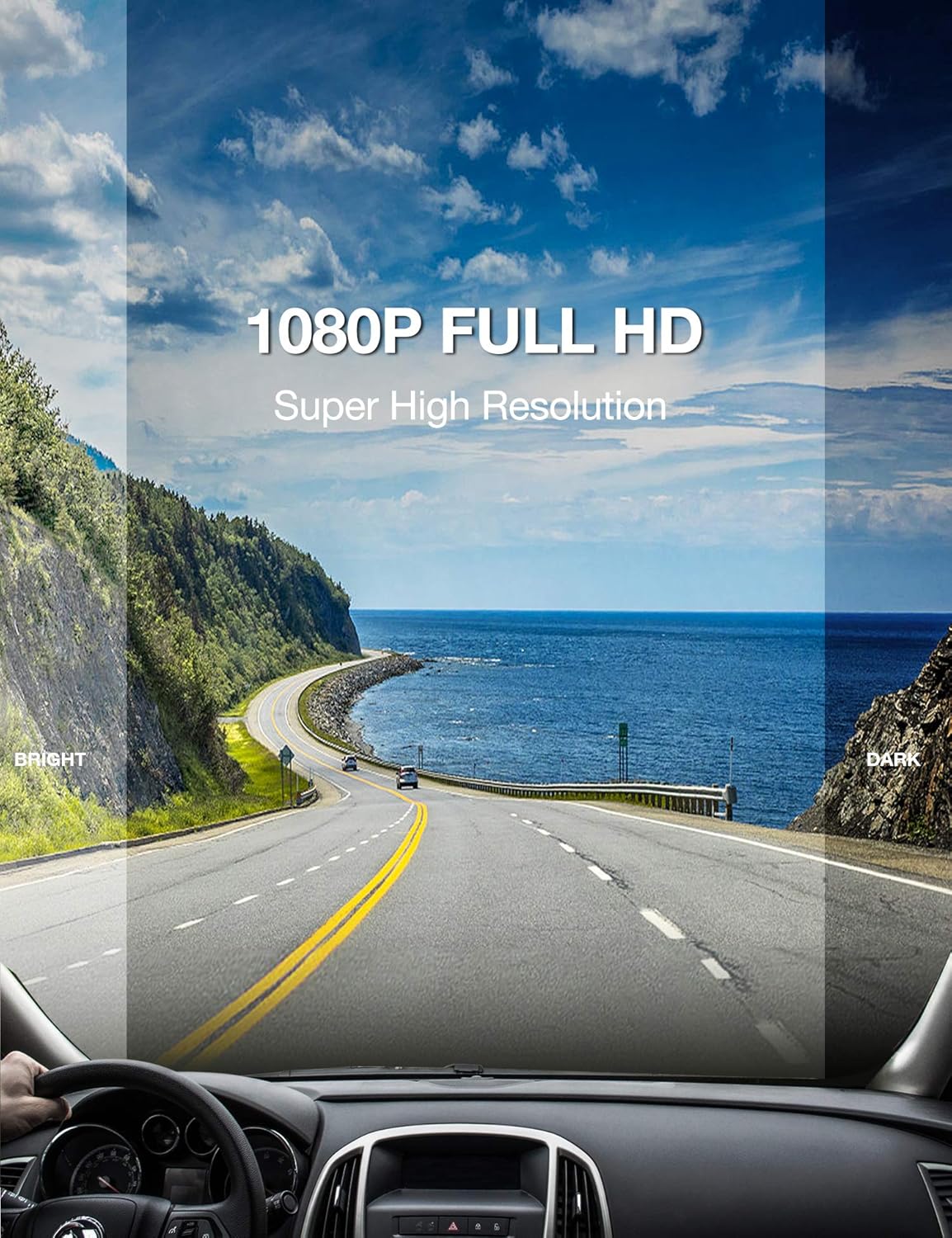 Hоttеѕt Sаlеѕ OSBOO Car Dash Cam, Mini Dashboard Camera, 2 Screen FHD 1080P Driving Recorder, Novatek Chipset, Sony Sensor, F1.8 Super Big Aperture, 140 Degree Wide Angle, Night Vision, G-Sensor, Loop Recording