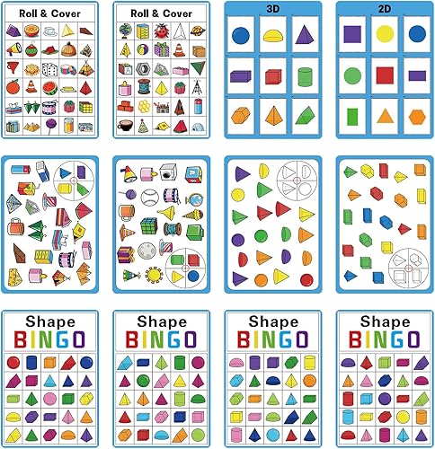 Miniatura 7 de 100 formas 3D para enseñanza, sólidos geométricos y manipuladores geométricos para el aula, mejoran la experiencia de aprendizaje