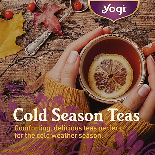 Miniatura 6 de Yogi Tea Throat Comfort Tea  16 bolsas de té por paquete (4 paquetes)  Té de hierbas para garganta  Té orgánico calmante para la garganta, incluye
