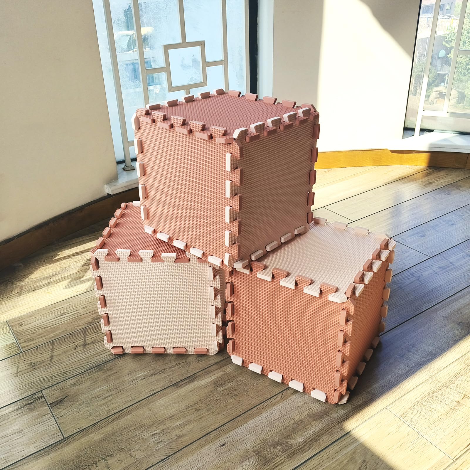 Tcbunny Kids Soft Eva Foam Jigsaw Puzzle Play Mat 18 Desertcart