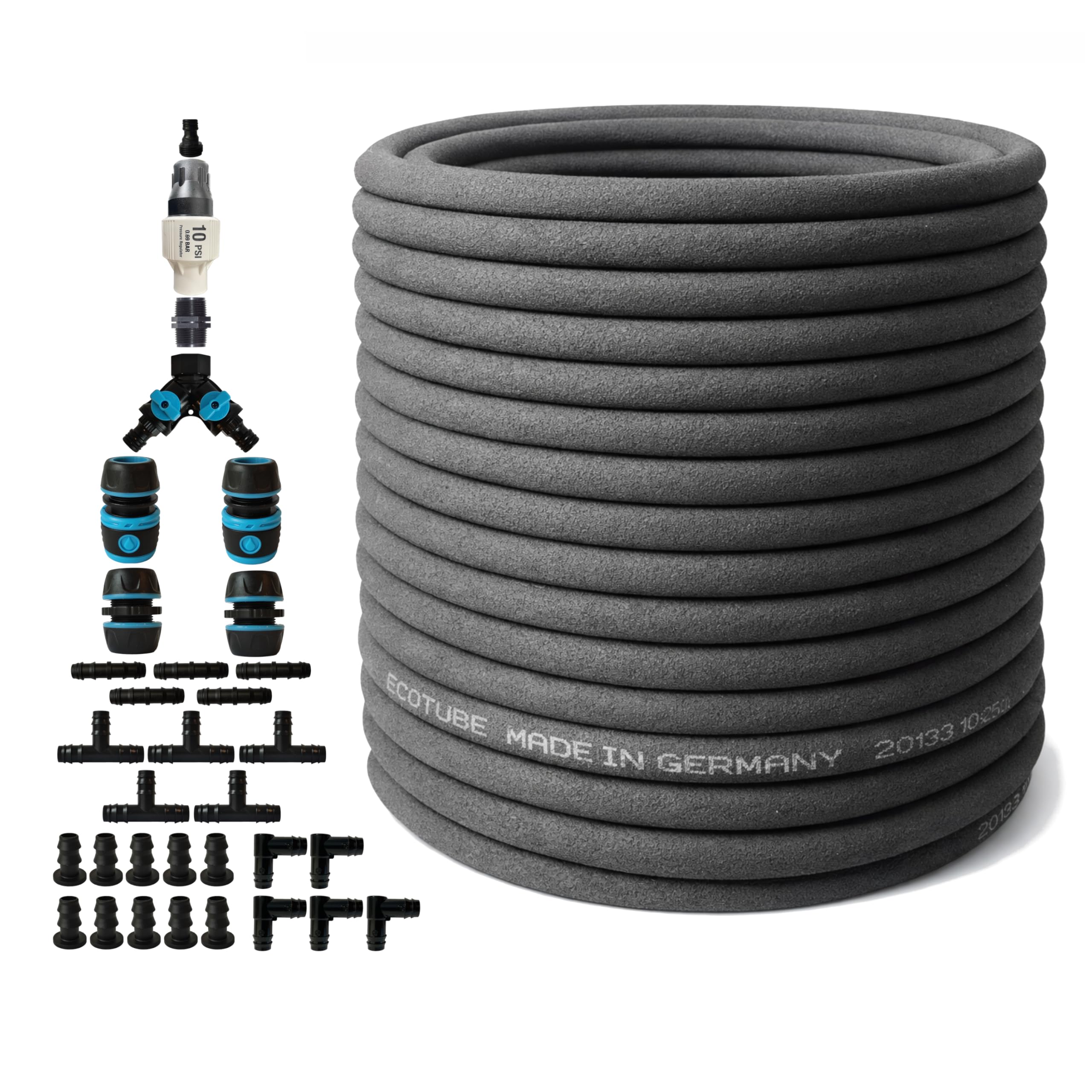 ecotube HOME Perlschlauch 100 m Set – Wassersparende Gartenbewässerung
