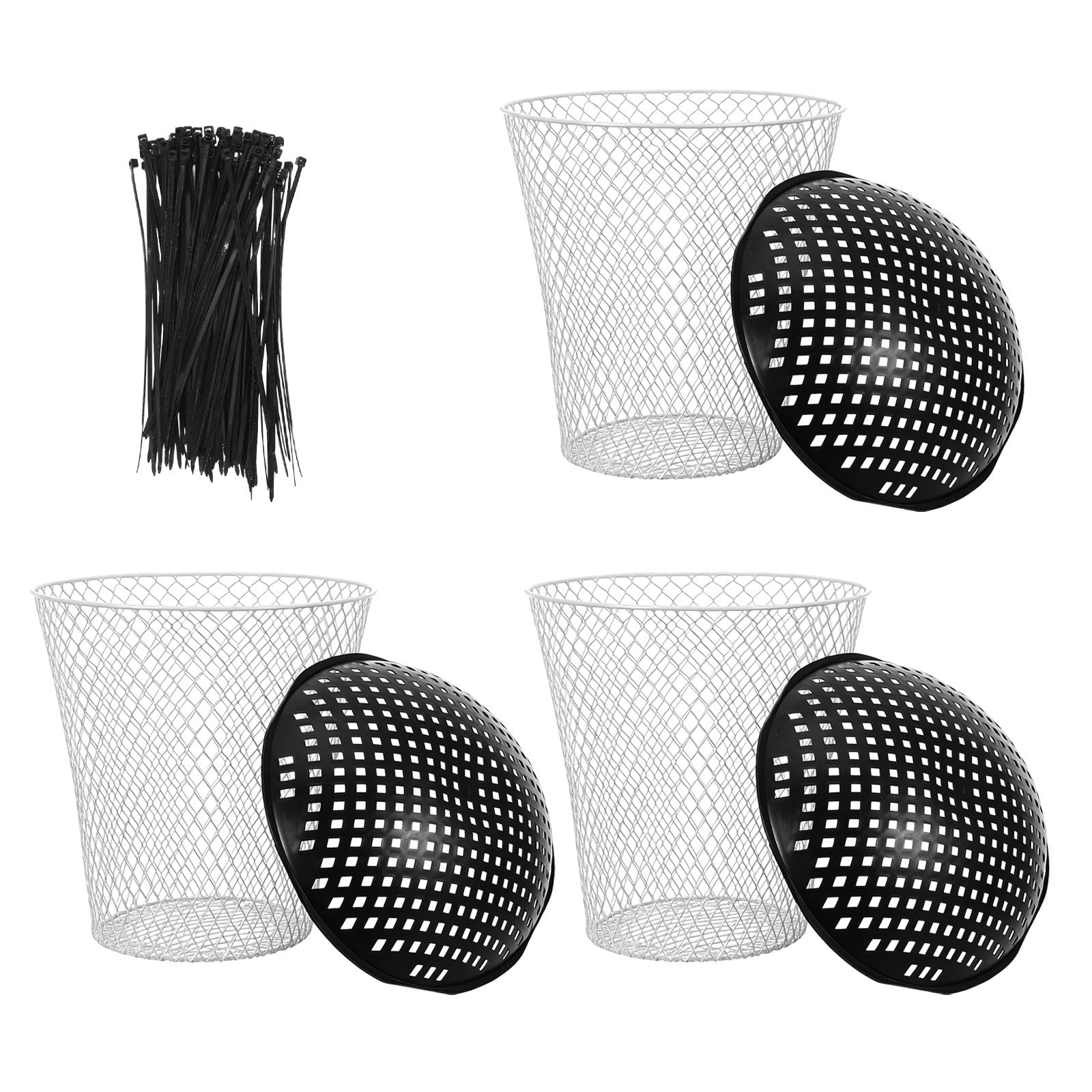 Compostiera da Interrare con Coperchio a Rete Ventilata