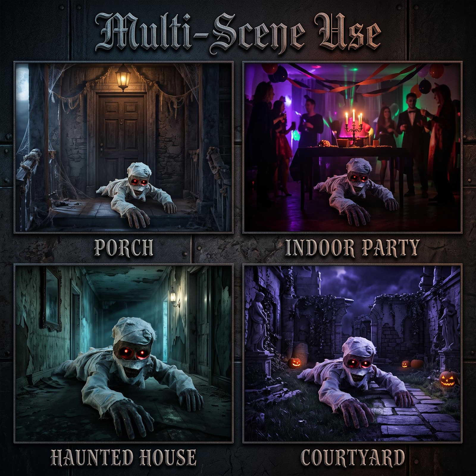 Decorazione per frangiterra Zombie per Halloween