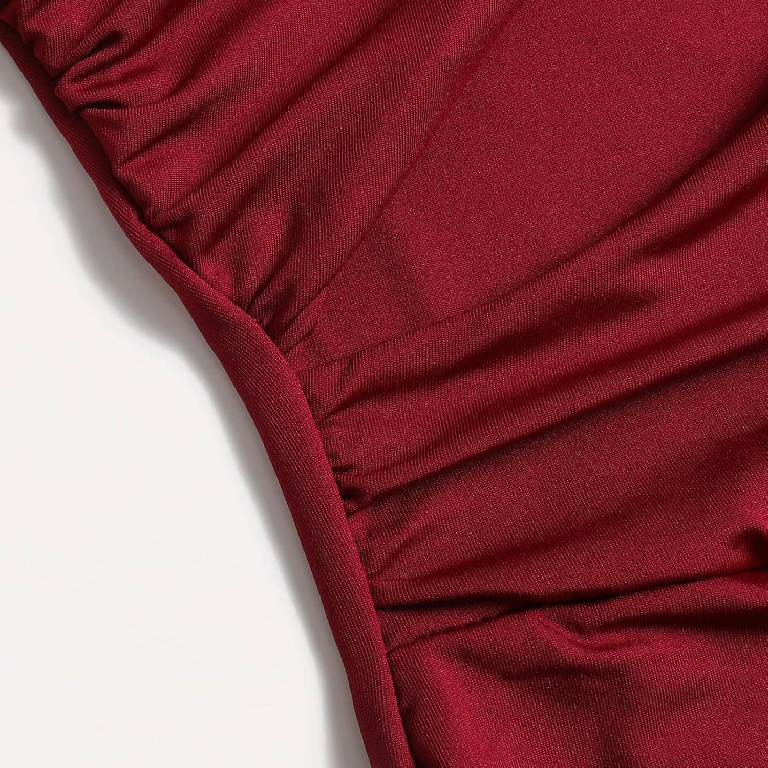 Women's Long Sleeve O Neck Solid Color Hollow Out Bodycon Sexy Elegant Mini Dress - Image 6