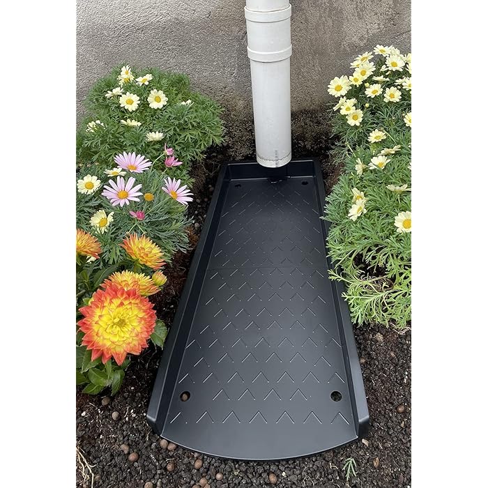 Buy 2 Pack Decorative Gutter Downspout Extension, Rain Gutters Downspout Splash Block, Down