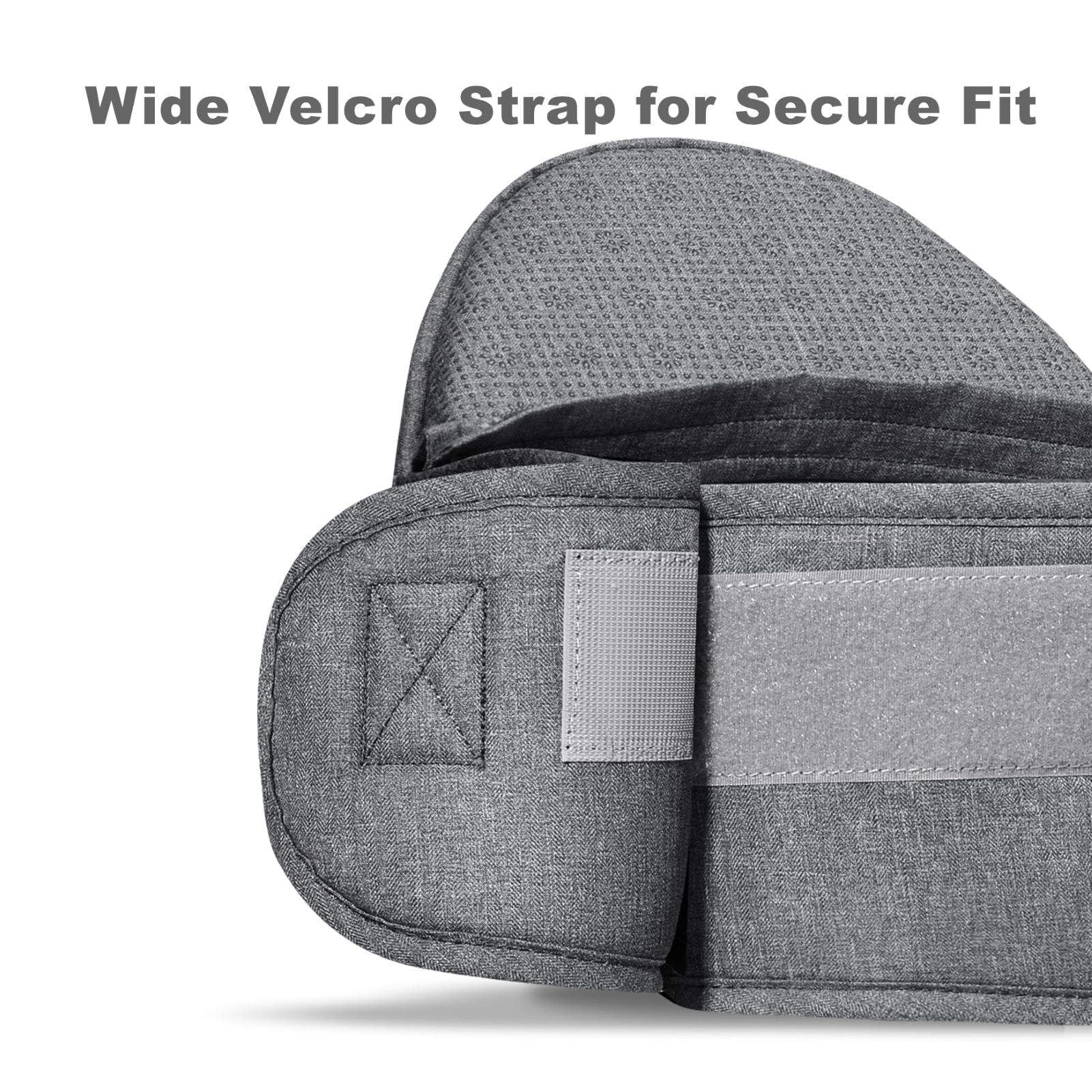 SUNVENO Baby Siège de Hanche Ergonomique, Porte-bébé Respirant avec Assise Physiologique, Porteur Souple en Tissus Certifiés Légers pour Nouveau-nés, Enfants, 6-38 lb, Gris