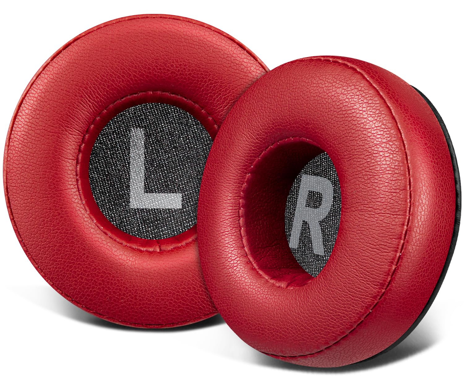 SOULWIT Earpads Replacement for Sony WH-CH500/CH510/CH520,MDR-ZX100/ZX110/ZX110NC/ZX220/XB200/ZX300/ZX330BT,MDR-V100/V150/V200/V250/V300/V400, Ear Pads Cushions for DR-BT101 (70mm PL Red)-image-39