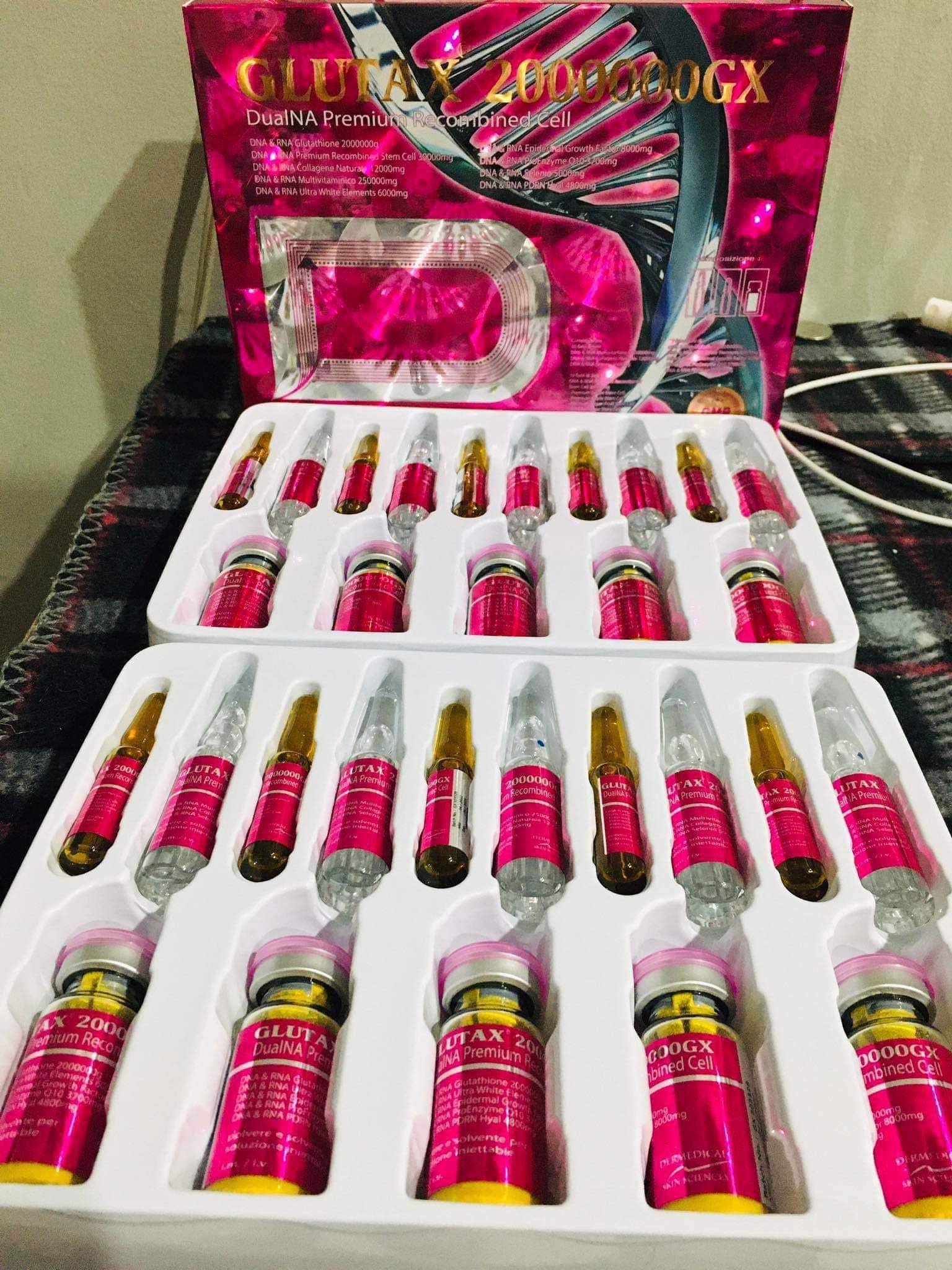glutax glutathione injection Glutax 2000000GS Whitening Needle Glutathione Injection - Glutathione,  Vitamin C main image 0