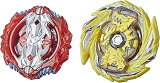 BEYBLADE Burst Surge Dual Collection Pack Hypersphere Master Kerbeus K5 and Slingshock Leopard L4 Spinning Top Toys -- 2 Battling Game Tops