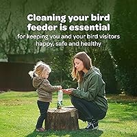 Vista 12 de Kaytee Alimento en forma de pastel de semillas para aves silvestres y gusanos de harina para azulejos, carboneros, pájaros carpinteros y más, 1.4