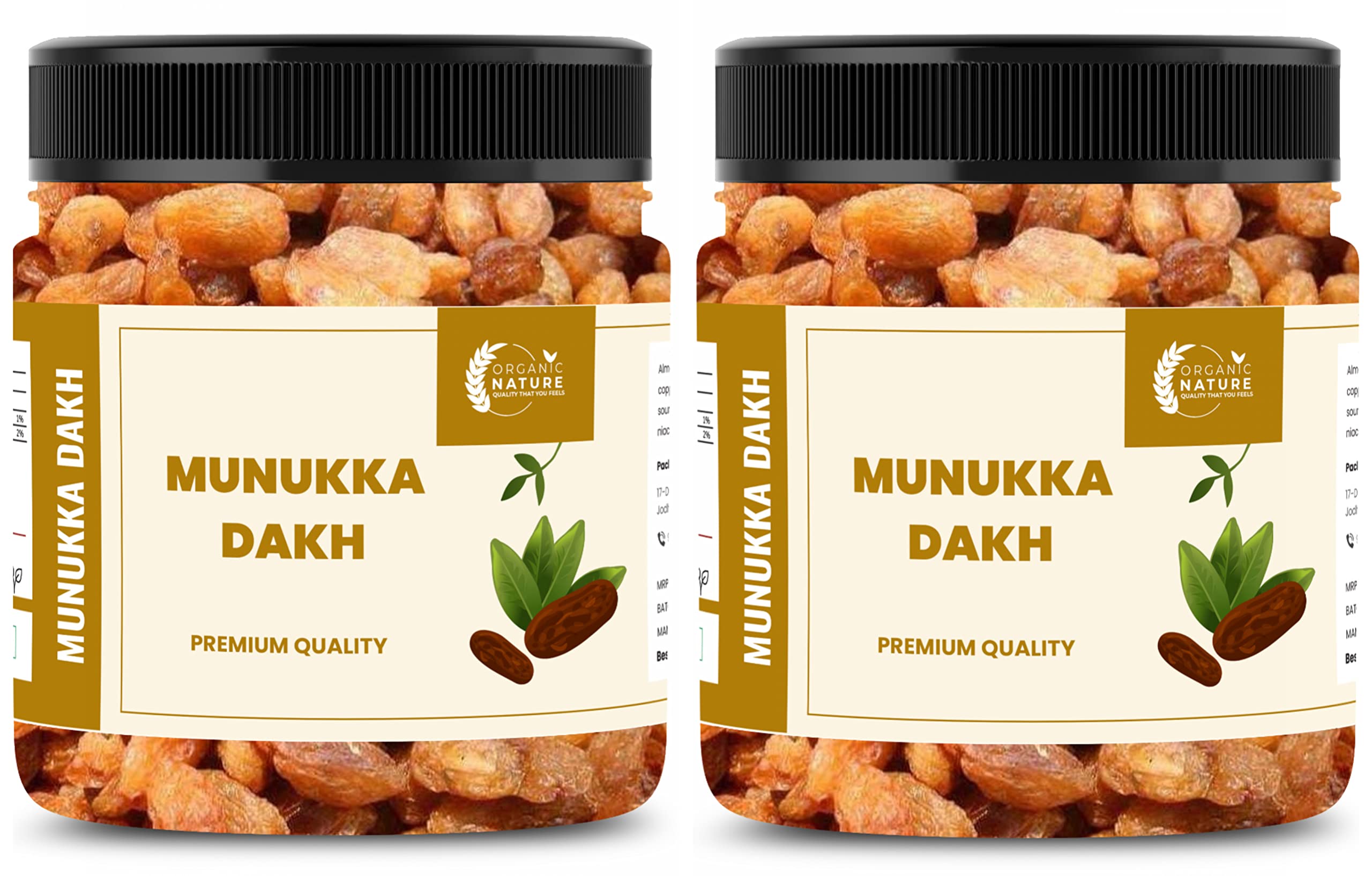Organic Nature Afghani Large Munakka/Raisins Grade - King Size [Jar Pack] | Munakka Dry Fruits | (500 Grams (Pack of 2 of 250 Grams)) (B0BD1YSXZ6) Amazon Price History, Amazon Price Tracker