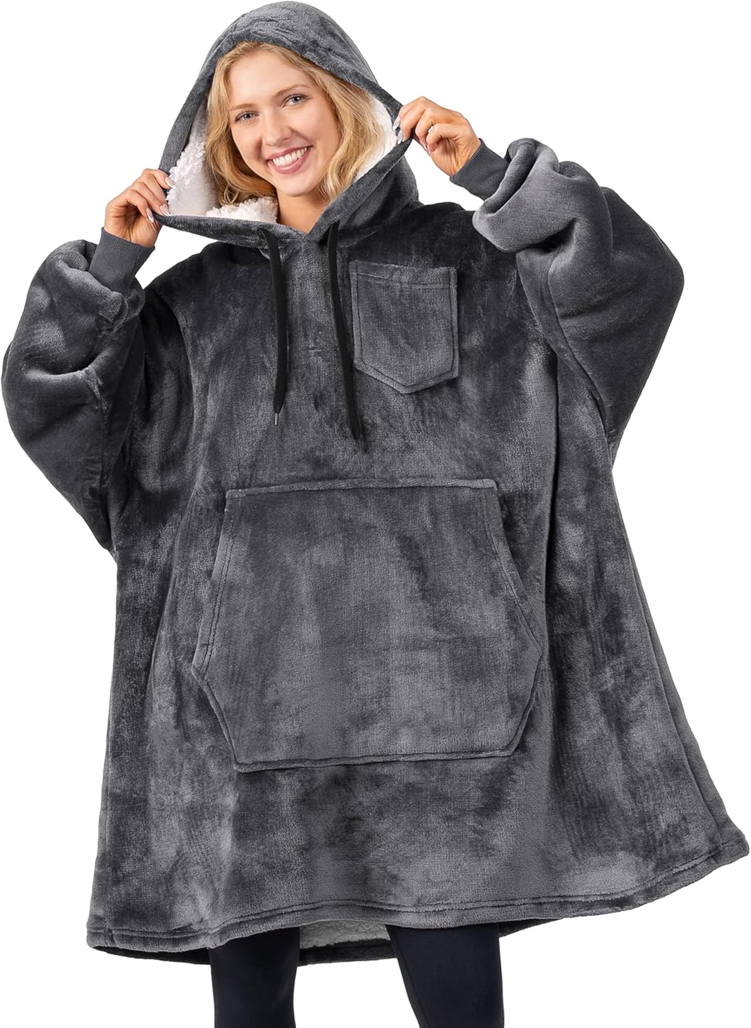 PAVILIA Blanket Hoodie for Women, Sherpa Wearable Jamaica Ubuy