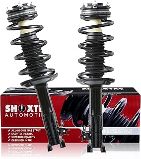 Shoxtec Front Pair Complete Struts Assembly Replacement for 2006-2011 Honda Civic and Acura CSX Coil Spring Assembly Shock Absorber Kits Repl Part no. 172287 172286