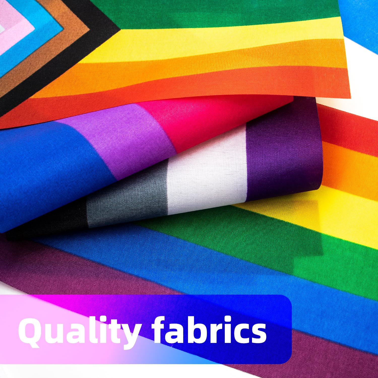 Gay Pride Flags All Pride Rainbow Gay Flags 10 Meter/32 Feet Pride Bunting Banner with 30 Pennant Flags Rectangle for Party Parades Carnivals Festival Pride Month Decorations and Celebrations - Image 4