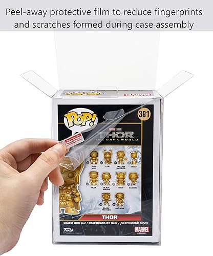 Miniatura 3 de TitanShield Funda protectora de 0.020 in compatible con Funko - Figuras de vinilo Pop! de 4 pulgadas (paquete de 8)