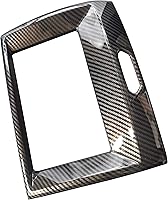 Vista 1 de ruihe Cubierta de marco de navegación central interior de color de fibra de carbono compatible con Ford Ranger 2015 2016 2017 2018 2019 2020 2021