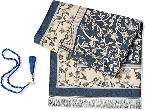 Alfombra de oración musulmana con cuentas de oración islámica, tapete de oración de viaje, regalos islámicos para mujeres, oración portátil, islam,