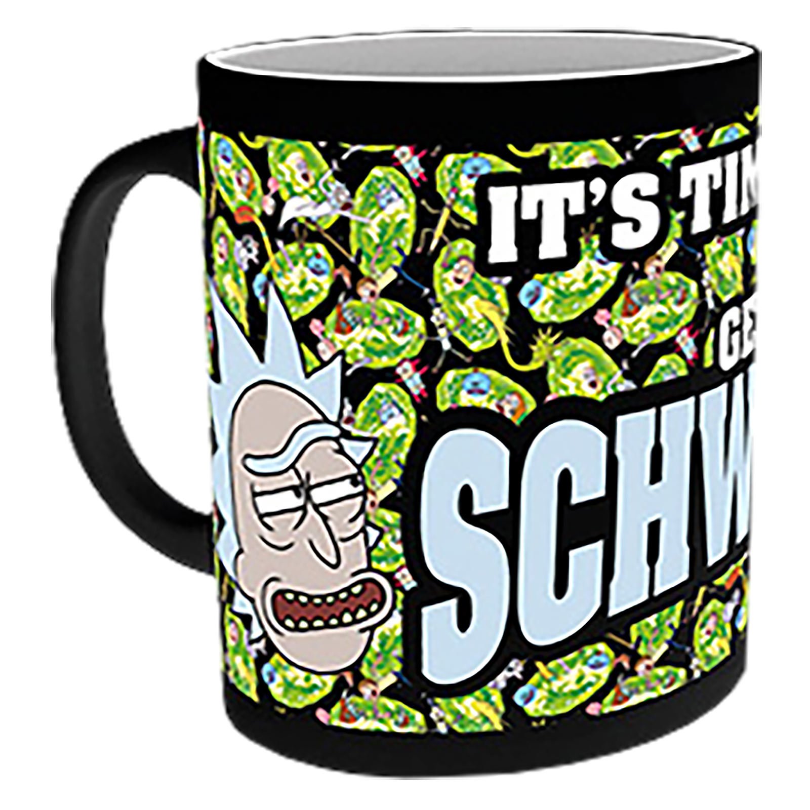 GB eye Rick & Morty Get Schwifty Heat Change Mug