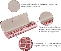 Vista 33 de Ron's Optical Clamshell - Funda rígida para lentes de lectores de marcos pequeños a medianos para mujeres y hombres Agua