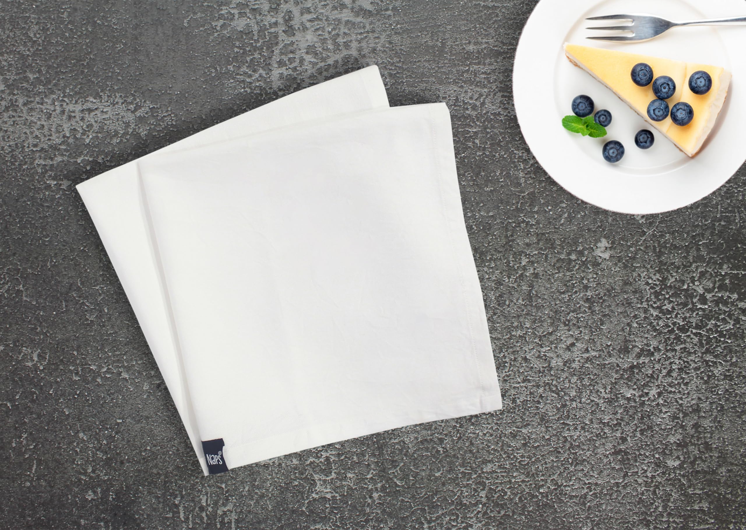 Cotton Candy - Cloth napkins for dining table set of 2, Everlasting Cotton Napkin, 18"x18"inches, Square (White), Mod_CCNAP067 (B0CPJKDDTQ) Amazon Price History, Amazon Price Tracker