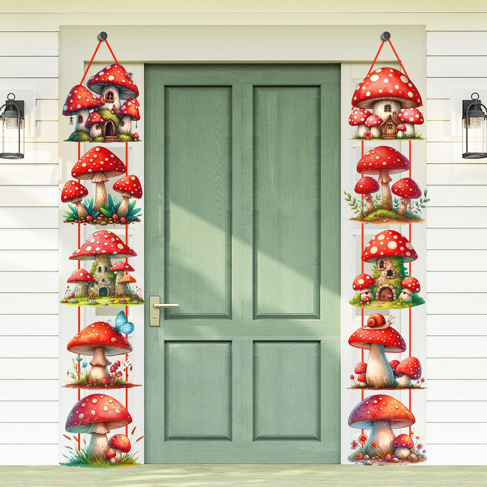 Amazon.com: Mushroom Party Decorations, Mushroom Happy Birthday Party ...