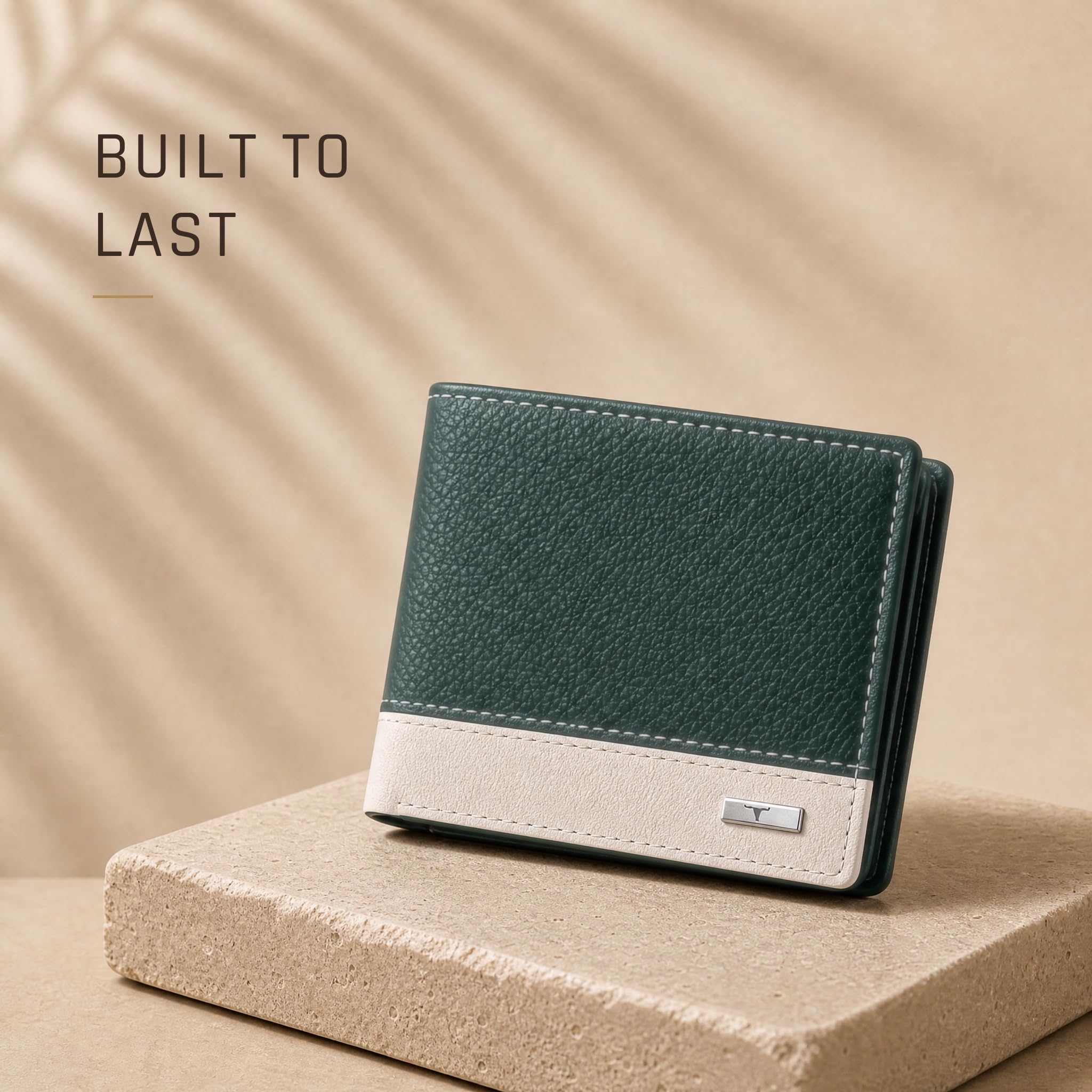 Urban Forest Seattle Leather Wallet - Men's Dual Color -2 Urban Forest Seattle Leather Wallet - Men's Dual Color -2