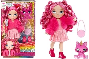 Littles Rainbow High Magenta Monroe Small Doll
